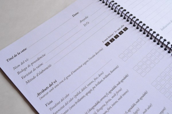 Libro de catas (interior)